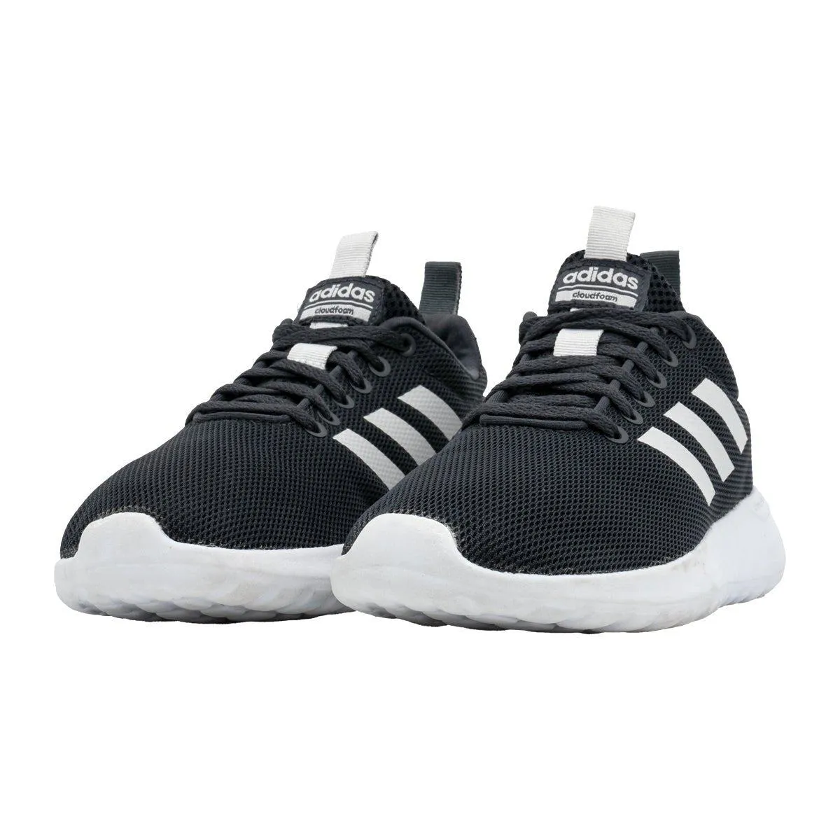 Adidas Neo Lite Racer Trainers Sport Shoes Fabric Black Colour For Women