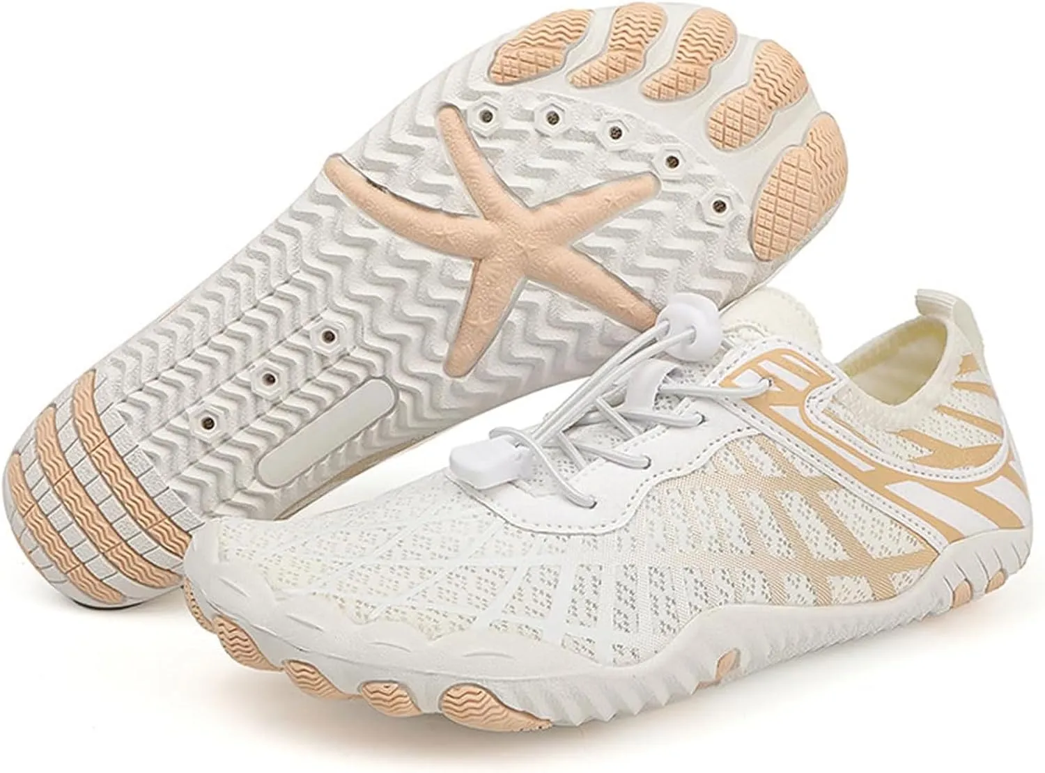 Hike Barefoot Shoes Women Men Healthy & Non-Slip Quick Dry Wide Toe Athletic Footwear Running Hiking Pool Beach Water Shoes Breathable Lightweight Walking Sneakers Unisex