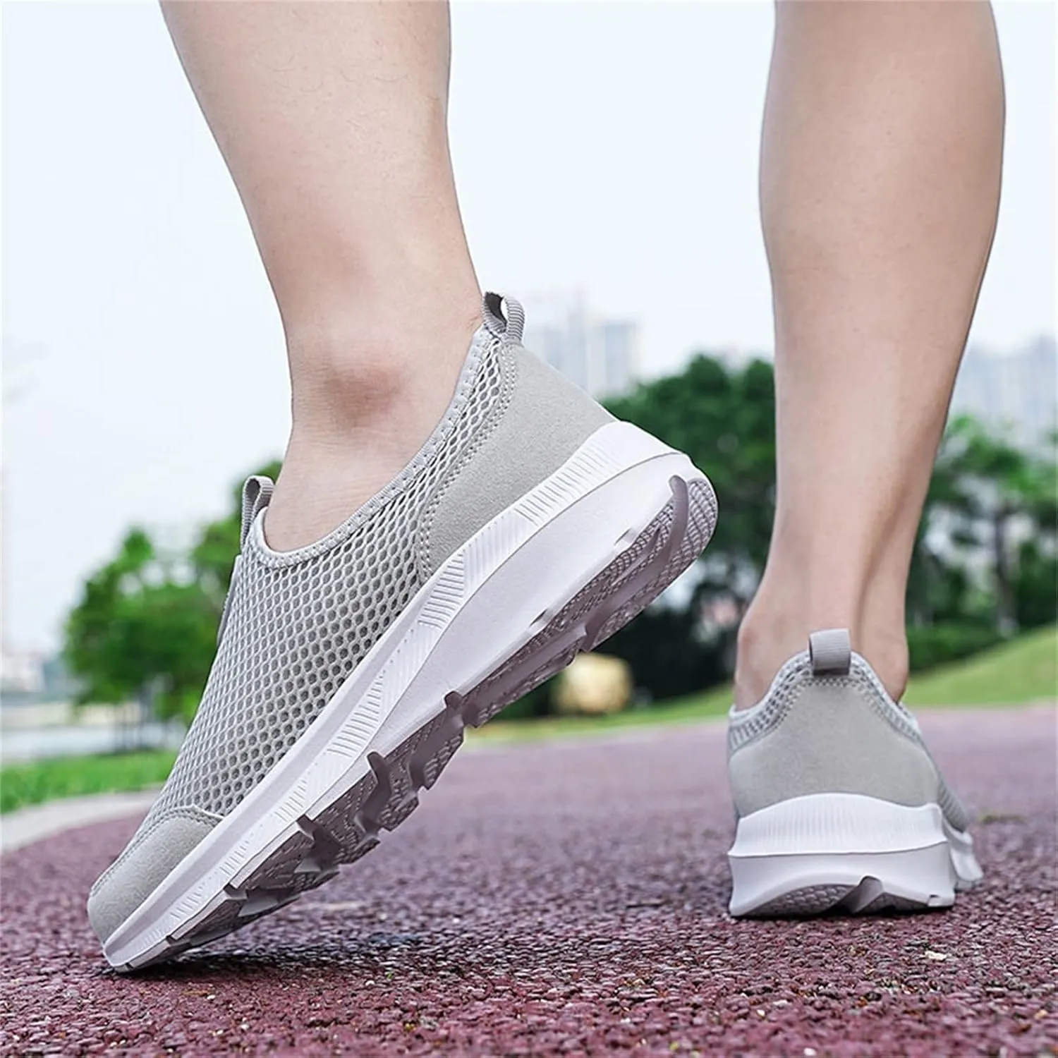 Tennis Shoes Womens Mesh Breathable Dressy Casual Shoes Platform Sneakers Slip On Walking Blade Tennis Steel Toe Tennis Shoe Loafers Dress Shoe